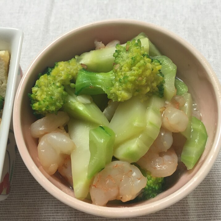 エビとブロッコリーの中華あじ レシピ 作り方 By Said So 楽天レシピ